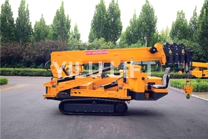 Grue araignée électrique de 1,2 tonne, grue araignée sur chenilles, utilisée dans le bâtiment - Product Image 4