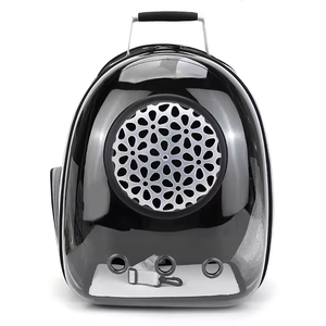 Mới xách tay và thoáng khí Mèo và Con Chó Nhỏ vật nuôi Ba lô với ba cửa hàng cho du lịch ngoài trời - Product Image 2