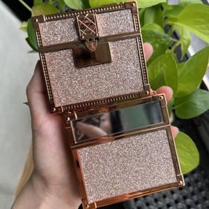 Sac à chaîne velours mat rouge à lèvres ensemble maquillage avec miroir luxe <span class=keywords><strong>baume</strong></span> à lèvres étanche marque privée haute Pigment longue durée en gros - Product Image 5