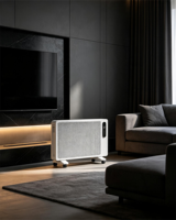 Chauffage électrique de qualité hospitalière 1500W, certification de sécurité standard médical, surface stérile, facile à nettoyer, utilisation flexible pour les écoles