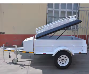 750kg semi-<span class=keywords><strong>remorque</strong></span> capacité de chargement Camping tente voiture <span class=keywords><strong>remorque</strong></span> acier spécial - Product Image 5