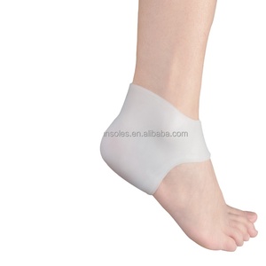 Inserts de fasciite plantaire Coussin de tasses de talon Idéal pour la douleur au talon Guérir les talons craquelés secs <span class=keywords><strong>Tendinite</strong></span> d'Achille - Product Image 2