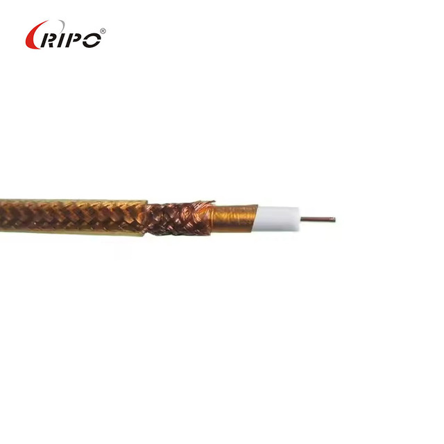 RIPO RG58/RG59/RG60/RG6U/RG11 Coaxial Cable | 100M/305M/Roll Pure Copper Shielded | CCTV Surveillance Video Wire