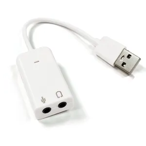 SENYE Factory Wholesale Computer External USB 7.1 With Wired Sound Card