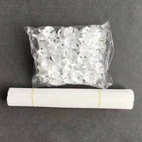 Youlun Eco-Friendly White Color 100pcs Pack 12in & 16in Balloon Pole Sticks Holder pour toutes les fêtes de mariage