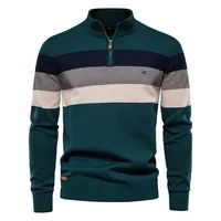 Vente de gros Nouveau pull hiver hommes respirant anti-rides ODM avant avec logo ouvert col poitrine Pull