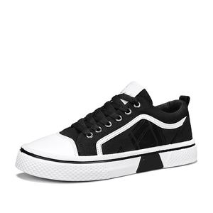 Zapatos de Lona para Hombre, Talla Grande, Transpirables, Resistentes al Desgaste, Casuales, Versátiles, Ligeros, Cómodos, con Cordones, a la Moda, Sólidos - Product Image 1