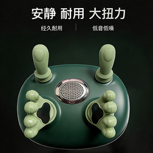 Masseur pour le cou et les épaules, 8 têtes de pétrissage, chauffant, rechargeable par USB, en silicone, pour massage du cou - Product Image 5