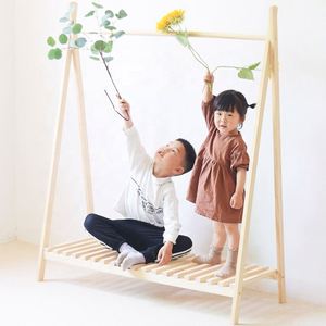 Perchero de madera para <span class=keywords><strong>ropa</strong></span> de casa, Perchero de abrigo para niños, gran oferta - Product Image 2
