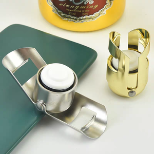 Tapones de Botella de Vino y Champán de Acero Inoxidable de Grado Alimenticio, Reutilizables y Duraderos, para España <span class=keywords><strong>Nicolas</strong></span> Napoleon Merlet, OEM ODM - Product Image 3