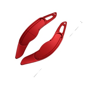 Levas de Cambio para <span class=keywords><strong>MINI</strong></span> <span class=keywords><strong>Cooper</strong></span> S JCW <span class=keywords><strong>MK3</strong></span> F54 F55 F56 F57 F60 CLUBMAN COUNTRYMAN, Extensiones de Palancas de Cambio DSG de Aluminio con Diseño Floral - Product Image 1