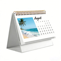 Calendario da Scrivania a Spirale Personalizzato 365 Giorni con Frasi Motivazionali, Nuovo Stile, Carino, in Cartone con Carta Offset e Carta Artistica