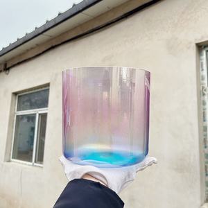 Bols de <span class=keywords><strong>cristal</strong></span> pour la sonothérapie, instruments de musique en <span class=keywords><strong>quartz</strong></span>, personnalisation de la couleur, ensemble de bols sonores en <span class=keywords><strong>cristal</strong></span> pour la thérapie sonore - Product Image 5