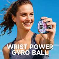Ballon gyroscopique RS pour exercices de poignet et d'avant-bras, entraîneur de poignet et de bras, lumière LED, ballon gyroscopique pour la puissance du poignet et de l'avant-bras