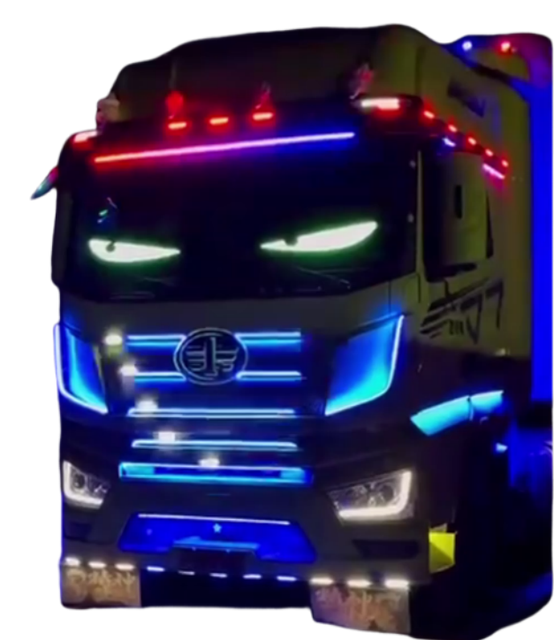 Car Led Sing Truck Devil's Eye with App USB LED Eyes for Cars Flex Smart Sticker Flexible Display Vehicle Rear Window LED Screen