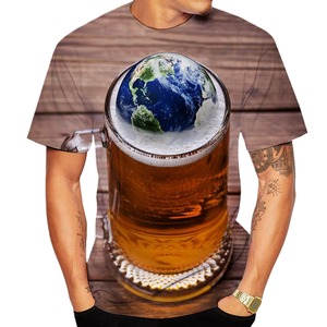 <span class=keywords><strong>T</strong></span>-<span class=keywords><strong>shirt</strong></span> à manches courtes pour <span class=keywords><strong>homme</strong></span> Fitspi, imprimé bière d'é<span class=keywords><strong>t</strong></span>é, personnalisé, tendance, décontracté, col rond, manches courtes, design de haute qualité - Product Image 5