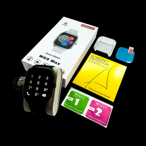 2024 Tốt Nhất Người Bán <span class=keywords><strong>Smartwatch</strong></span> Không Dây Sạc Nhịp Tim Thông Minh Giám Sát WK9 Max Cho Điện Thoại <span class=keywords><strong>Smartwatch</strong></span> - Product Image 4