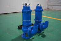 Pompe à eaux usées submersible en acier inoxydable, électrique, anti-colmatage, haut débit, haute pression, 380V, 5,5KW, garantie 1 an