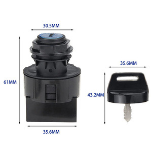 6-pin 3-speed Ignition Key Switch 4011002 for <b>ATV</b> Polaris - Product Image 2