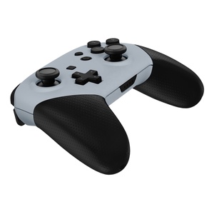 เคสเปลี่ยนอะไหล่ DIY สีเทาสำหรับ Nintendo Switch Pro Controller จาก EXtremeRate รุ่น Gray Front and Back Housing Shell - Product Image 5