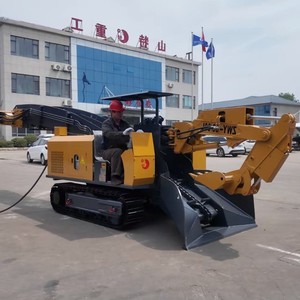 Chargeuse sur chenilles, chargeuse compacte, équipement minier haute capacité avec moteur et pompe Doosan pour l'excavation de tunnels en roche dure - Product Image 5