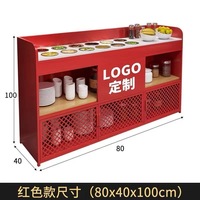 Station de condiments en acier inoxydable pour bar à sauces, idéale pour les restaurants de hot pot et le service de restauration