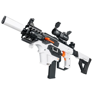 Pistola <span class=keywords><strong>de</strong></span> Juguete Eléctrica Automática <span class=keywords><strong>de</strong></span> Plástico Victor Short Sword con Balas Blandas, Estilo PUBG para Niños, Batallas al Aire Libre - Product Image 6