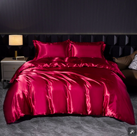 2025 personnalisé moderne Patchwork Style 100% Satin armure concepteur couette ensemble de literie imprimé housse de couette et ensemble de draps de lit