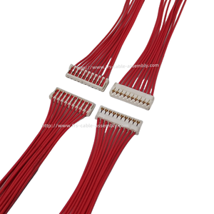 Pabrik menyediakan kustom 2 3 4 5 6 8 10 Pin jsur 0.6 0.8mm 1.0mm Pitch kabel perakitan kawat elektronik Harness - Product Image 4