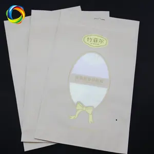 नए उत्पाद कम लागत वाले कस्टम मुद्रित पुनर्चक्रण योग्य प्लास्टिक जिपलॉक ज़िप लॉक बैग कपड़ों के विग आभूषण भोजन के लिए