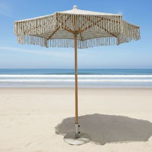 Outdoor <b>Beach</b> Thatched Center Pillar Wind Resistant Waterproof Straw Sunshade <b>Umbrella</b> for Courtyard Homestay Manufacturer - Product Image 5