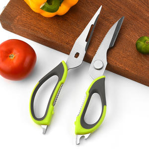 กรรไกรครัวอเนกประสงค์ สแตนเลสอย่างดี สำหรับตัดไก่ ตัดก้างปลา อุปกรณ์บาร์บีคิว ผลิตที่เมืองหยางเจียง - Product Image 3