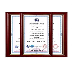 กรอบรูปไม้สำหรับใบประกาศนียบัตรปริญญา  พร้อมพิมพ์ UV บนกระจกแบบกำหนดเองได้ - Product Image 4