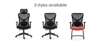 Foshan chaise de bureau ergonomique en maille de qualité support lombaire réglable chaises de réception de bureau table de bureau et ensemble de chaises