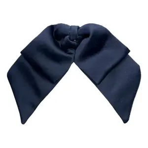 Corbatas de Moño Ajustables de 6 cm, Lisas, de Poliéster, con Gancho, para Uso Formal, Duraderas, para Adultos - Product Image 1