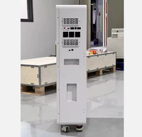 Système de stockage d'énergie mural 6,8 kW 16 kWh, batterie au lithium LiFePO4, onduleur à onde sinusoïdale pure, MPPT, alimentation de secours hors réseau solaire