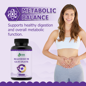 Factory Outlet Magnesium Glycinate Capsules Promotes Calm Nights Restorative Rest Eases Tension Uninterrupted Supports Bone - Product Image 4