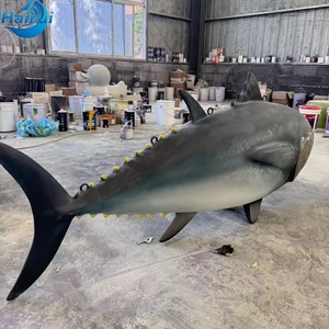 Escultura <span class=keywords><strong>de</strong></span> Resina Personalizada para Decoración <span class=keywords><strong>de</strong></span> Pared con Diseño <span class=keywords><strong>de</strong></span> Tiburón, Atún y Pez Espada para Decoración <span class=keywords><strong>de</strong></span> Mariscos - Product Image 2