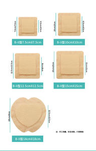 Pansement de mousse de gel de silicone de patch d'<span class=keywords><strong>escarre</strong></span> stérile médical pour les personnes âgées alitées - Product Image 6