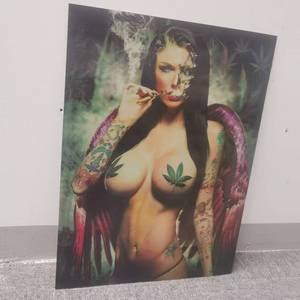 Tableau mural lenticulaire <span class=keywords><strong>anime</strong></span> 3D <span class=keywords><strong>sexy</strong></span> pour salon – Nouveauté irrésistible - Product Image 6