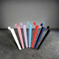 Tubes en plastique personnalisés pour lotion cosmétique avec bouchons à clapet anti-enfants 98mm 109mm 116mm 120mm, surface sérigraphiée