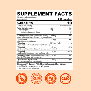 Fabricante <span class=keywords><strong>de</strong></span> Suplementos Personalizados, Gomitas <span class=keywords><strong>de</strong></span> Luteína para la Vista, Protegen la Retina, Alivian la Fatiga Ocular, Vitaminas al por Mayor para Adultos, Gomitas OEM - Product Image 4