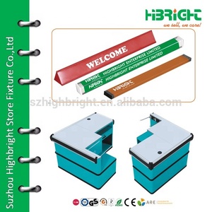 Mostrador de Caja <span class=keywords><strong>en</strong></span> Forma de <span class=keywords><strong>U</strong></span> de Doble Cara para Supermercados, Centros Comerciales y Tiendas Minoristas - Product Image 3