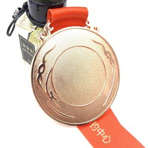 Vente en gros de trophées et médailles de football de médaille de marathon 3D en alliage de zinc vierges bon marché professionnel - Product Image 5