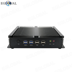 Eglobal thẻ Sim cho 4 gam mạnh mẽ Intel Core i5 4200U/i7-4500U công nghiệp Mini PC <span class=keywords><strong>Dual</strong></span> Lan 6 COM 2 HD-MI hiển thị - Product Image 2