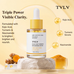 Serum Wajah Niacinamide Kojic Acid Kunyit Pemutih Elastisitas Mencerahkan Meratakan Warna Kulit Bercahaya Perawatan Kulit untuk Wanita - Product Image 1