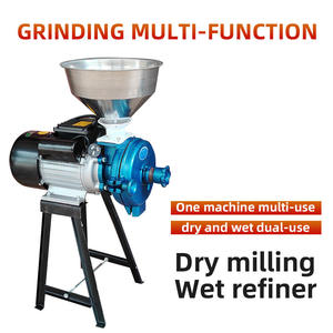 Uso doméstico Fresadora <span class=keywords><strong>de</strong></span> grano húmedo y seco Máquina integrada Molinillo <span class=keywords><strong>de</strong></span> grano Molino floreado - Product Image 4