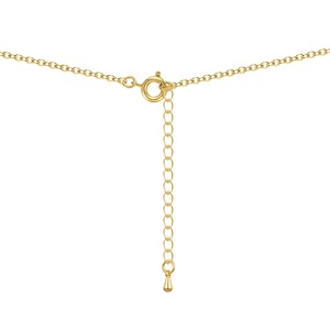 Collar de alta calidad chapado en oro de 18K, joyería de latón, parte del cuerpo, pecho 3D, personalidad de moda, P213198 - Product Image 5