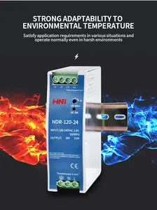 NDR-75 Small Size Power Supply 75w 12V 24v 48v DC Easy To Install DIN Rail Power Supply