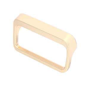 Drievoudige Moderne Handgrepen In De Keukenkast-Rechthoekig Met Zachte Randen En Matzwart/Geborsteld Champagne Goud/Gepolijst Goud Zink - Product Image 4